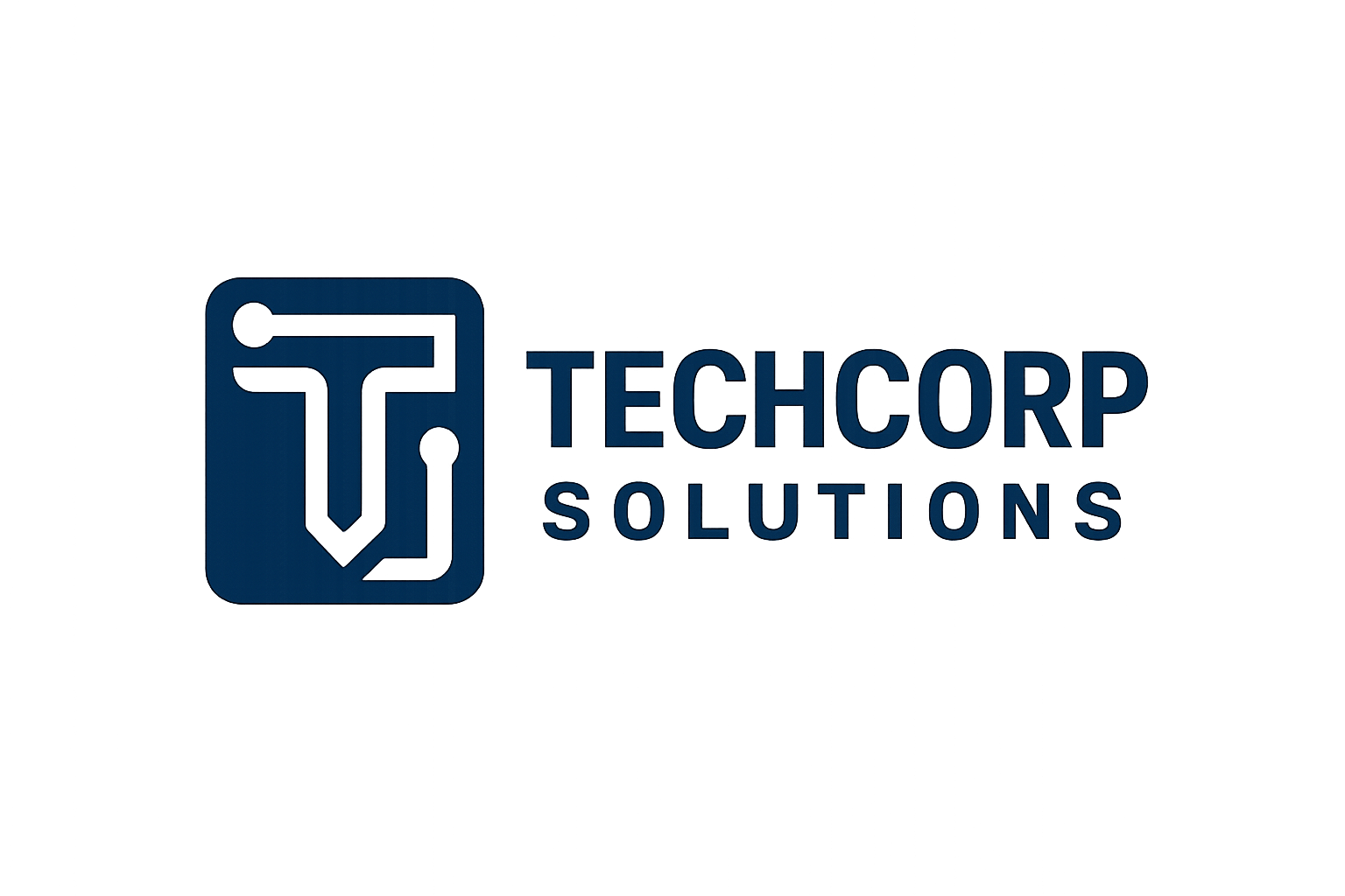 TechCorp Solutions logo